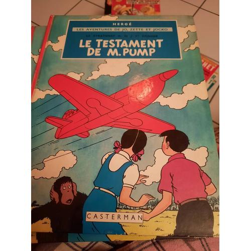 Les Aventures De Jo, Zette Et Jocko, Le Testament De M. Pump 1966