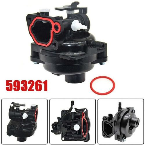 Carburateur pour Briggs & Stratton 799583 593261 595656 591979 593261 Remplacement Carburateur pour Briggs Stratton 4-Cycle Carb tondeuse à gazon