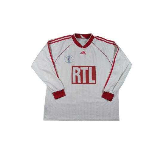 Maillot Coupe De France RTL Vintage - Adidas Manches Longues - Taille XXL - N°2