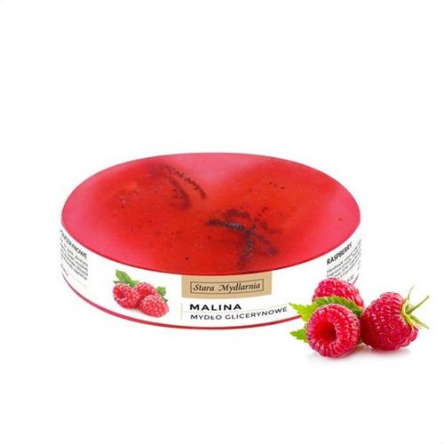 Savon Glycerine Artisanal 90g ? Savon Main À La Glycerine Vegetale ? Un Savon Solide Nettoyant Visage Pour Votre Douche Ou Votre Bain (Framboise) 