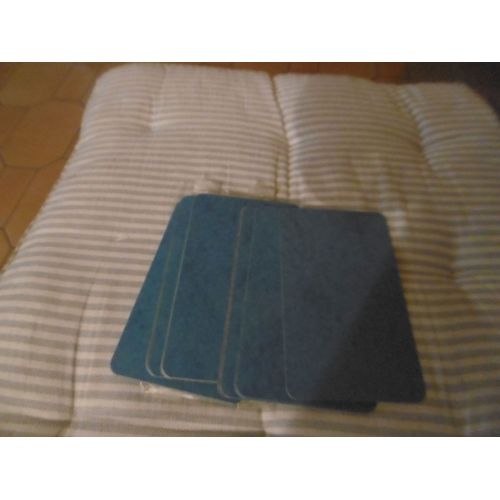Jeu De 25 Intercalaires Carton Bleu Pour Fiches 75x125mm Neutre