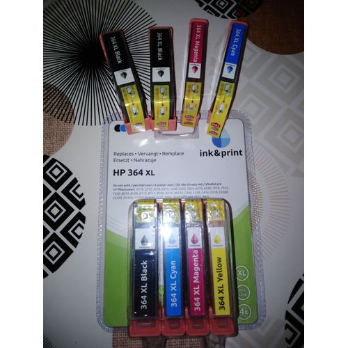 Cartouches d'encres compatibles HP 364 XL