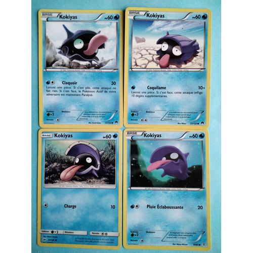 Cartes Pokémon N° 090 Kokiyas
