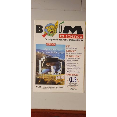 Boum Ta Science N 21