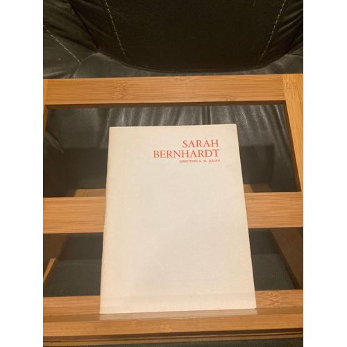Programme Théâtre Sarah Bernhardt Marc-Gilbert Sauvajon Adorable Julia 1956