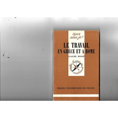 Le Travail En Grece Et A Rome