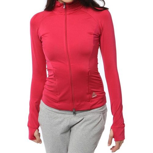 Adidas - Veste Blouson De Survêtement Fitness Street Urban Wear T44 Rose Foncé Fuchsia