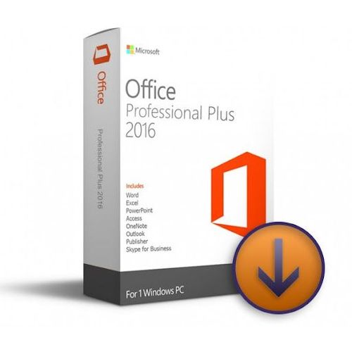 Microsoft Office 2016 Professional Plus - Licence "Activation Par Internet À Vie" - Livraison Par Email