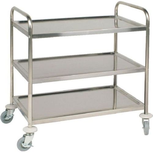 Chariot de service en inox