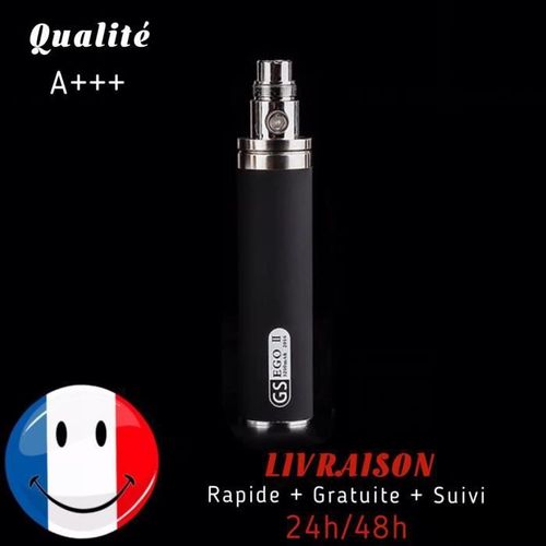 Batterie eGo II 2200 mAH Cigarette électronique NOIR