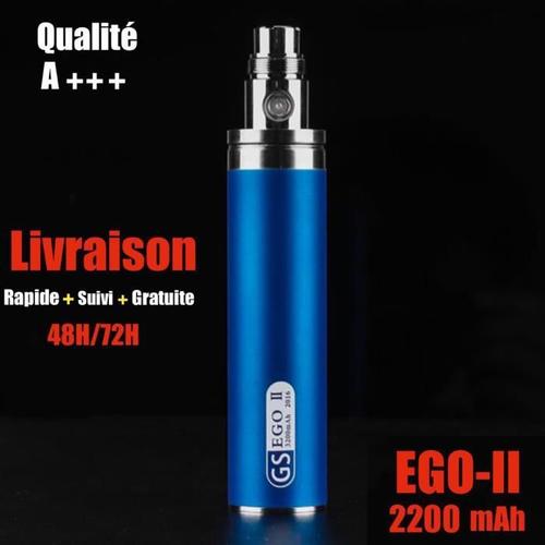 Batterie eGo 2200 mAH Cigarette électronique ego t batterie 2200 mah BLEU