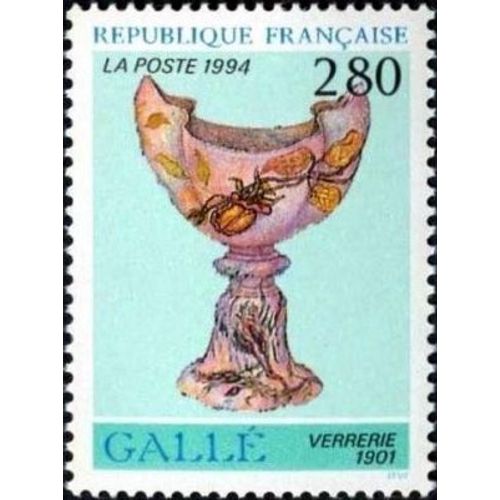 1 Timbre France 1994, Neuf - Verrerie De Gallé- Yt 2854