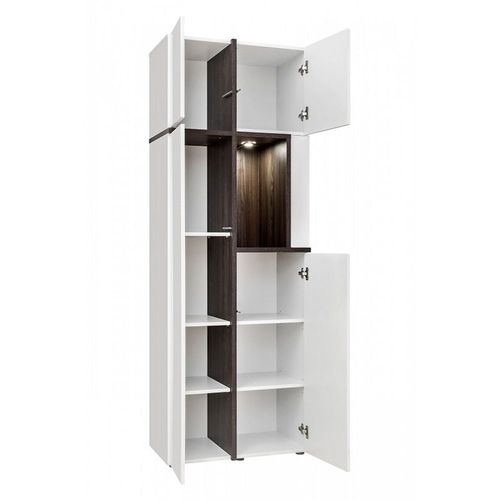 Vitrine Petit Modèle Criss + Led. Meuble Déco, Moderne Et Design Pour Votre Salon.