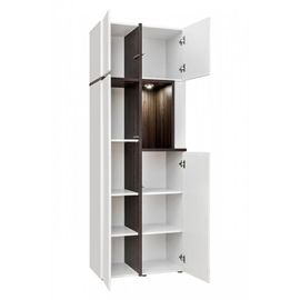 Vitrine Petit Modèle Criss + Led. Meuble Déco, Moderne Et Design Pour Votre Salon.