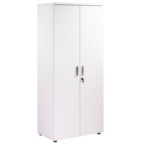 Armoire De Bureau 2 Portes Blanche Ineo