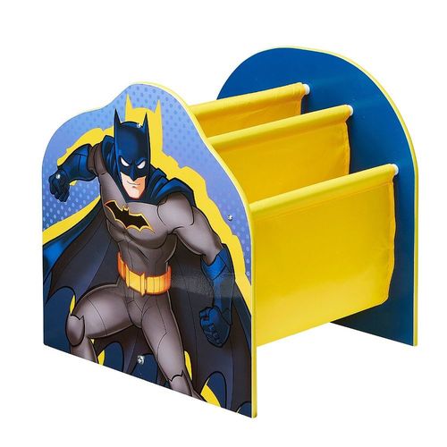 Bibliothèque À Pochettes Range Livres - Dc Comics Batman - 4 Rangements