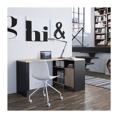 Bureau D'angle Industriel Liverpool - Fabrication Française