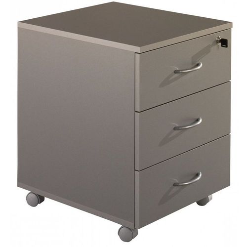 Caisson De Bureau 3 Tiroirs Alu