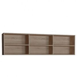 Surmeuble 6 Niches De Rangements Pour Lit Escamotable Horizontal 140 X 200 Cm Hauteur 56 Cm Finition Chên
