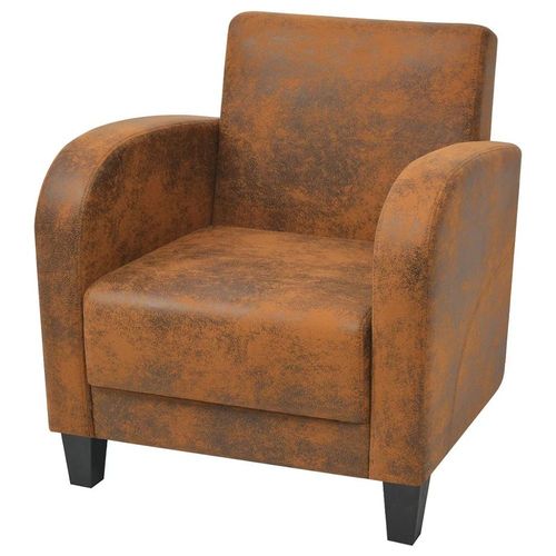 Fauteuil Chaise Siège Lounge Design Club Sofa Salon Marron 73 X 72 X 76 Cm 1102086/3