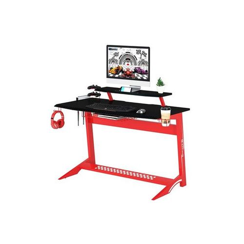 Bureau Gaming Taroudant Rouge/Noir
