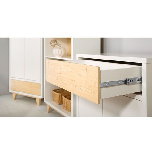 Commode 2 Portes Littlesky By Klups Lydia - Blanc