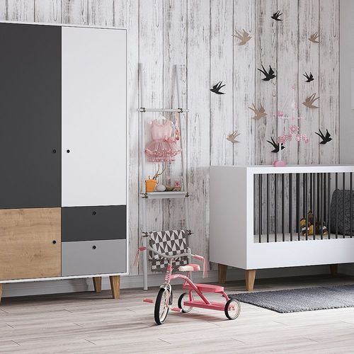 Armoire 2 Portes Vox Concept - Bois