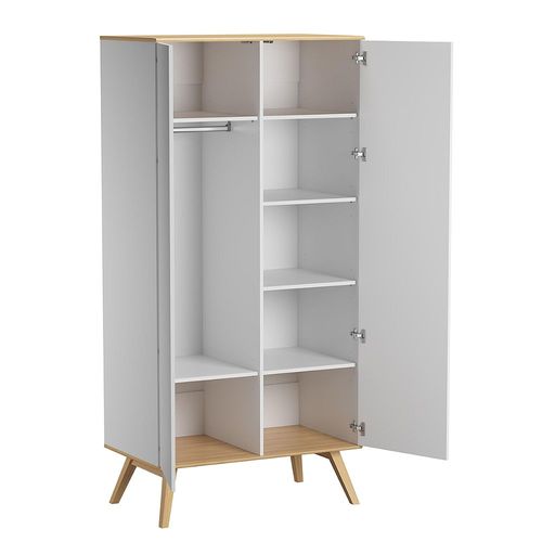 Armoire 2 Portes Vox Nature - Blanc