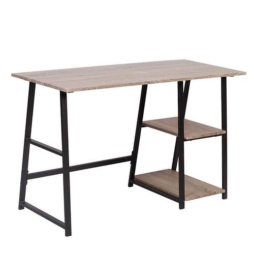 Bureau D'ordinateur 2 Étagères Pour Un Grand Rangement 120 Cm 19_0000511