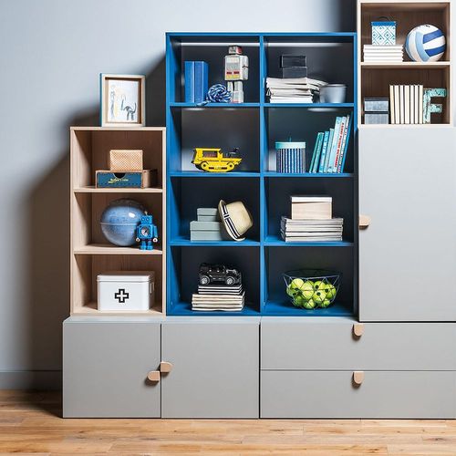 Commode 2 Portes Vox Stige - Gris