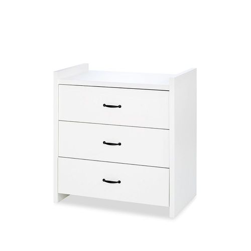 Commode 3 Tiroirs Littlesky By Klups Amelia White - Blanc