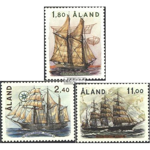 Finlande - Aland 28-30 (Complète.Edition.) Oblitéré 1988 Voiliers