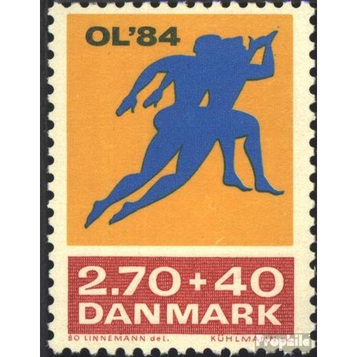 Danemark 801 (Complète Edition) Oblitéré 1984 Jeux Olympiques Jeux
