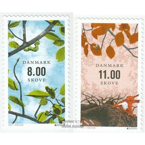 Danemark 1642ba-1643ba (Édition Complète) Neuf 2011 Forêt