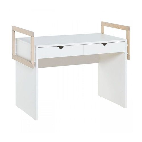 Bureau 2 Tiroirs Avec Cube Ouvert Sur Le Dessus - Stige
