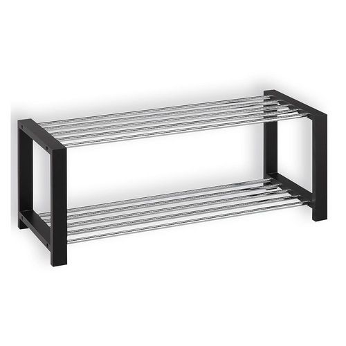 Etagère À Chaussures Arina 2 Tablettes Noir