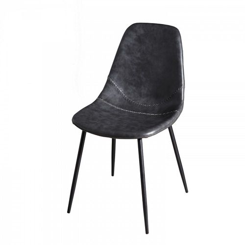 Lot De 2 Chaises John Noires - Augustin