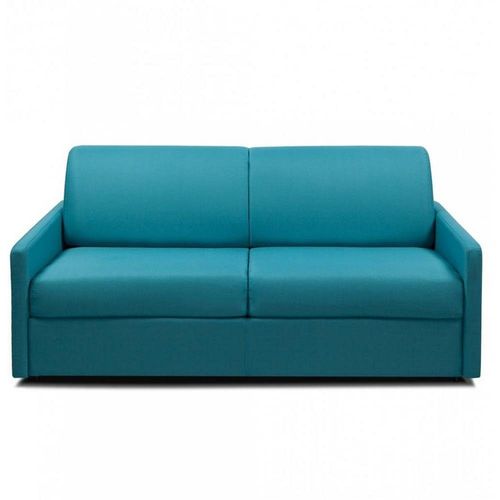 Canapé Convertible Paradiso Express 120cm Matelas 14cm Bleu Paon