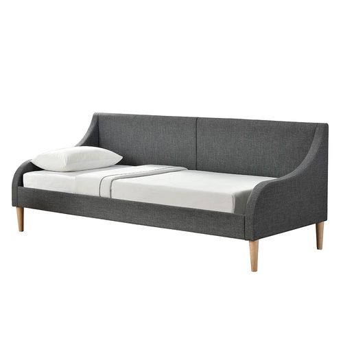 Divan Élégant Canapé Convertible En Lit Moderne Confortable Lit Simple Tissu Polyester 215 X 100 X 90 Cm
