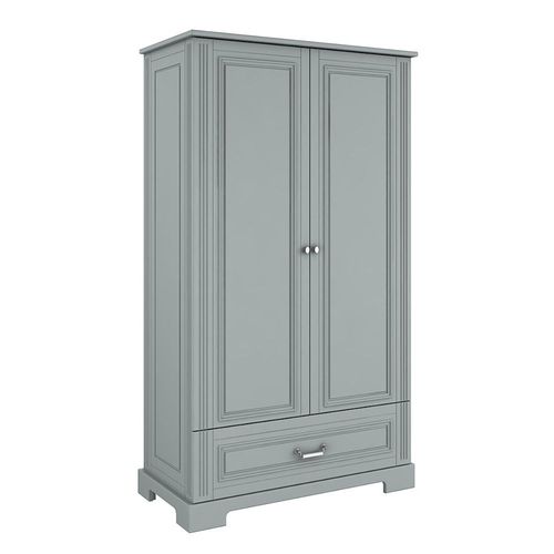 Armoire 2 Porte 1 Tiroir Bellamy Ines - Gris
