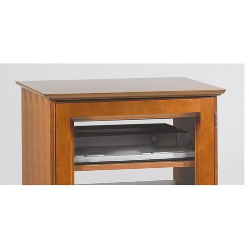 Rack Hifi 1 Porte Merisier Dessus Relevable