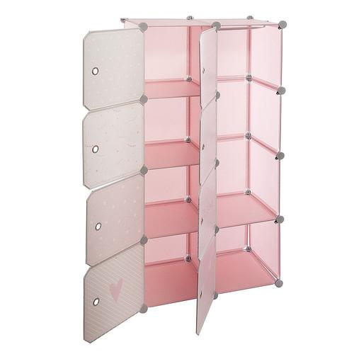 Rangement Penderie Rose Pour Enfant