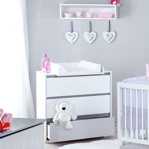 Commode À Langer Littlesky By Klups Dalia - Blanc