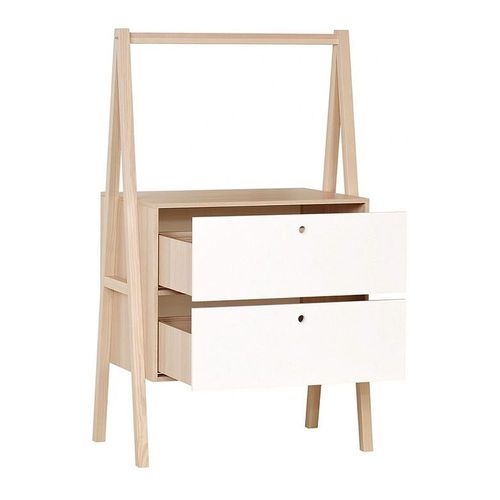 Commode 2 Tiroirs Vox Spot - Blanc