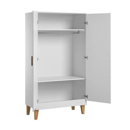 Armoire 2 Portes Vox Lounge - Blanc
