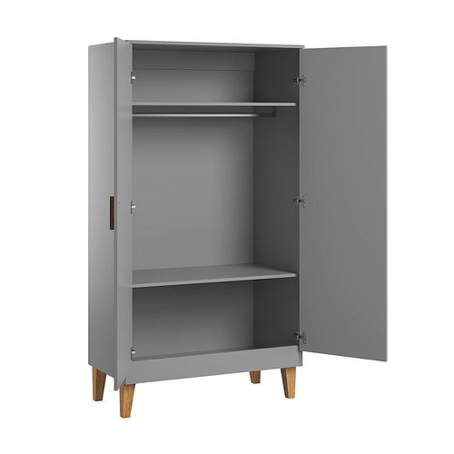 Armoire 2 Portes Vox Lounge - Gris