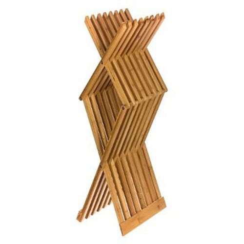 Tabouret Pliant En Bambou