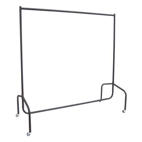 Portant Tringle À Vêtements Acier Charge Max. 140 Kg Dim. 150l X 60l X 170h Cm Noir