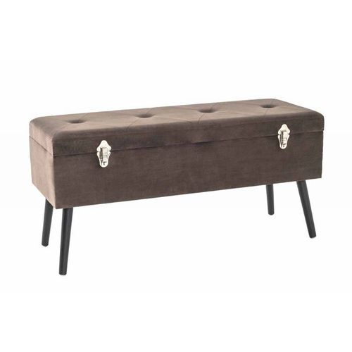 Banc & Coffre De Rangement "Valise" 106cm Taupe