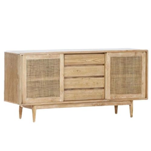 Buffet En Teck Blanchi "Archi" 180cm Naturel